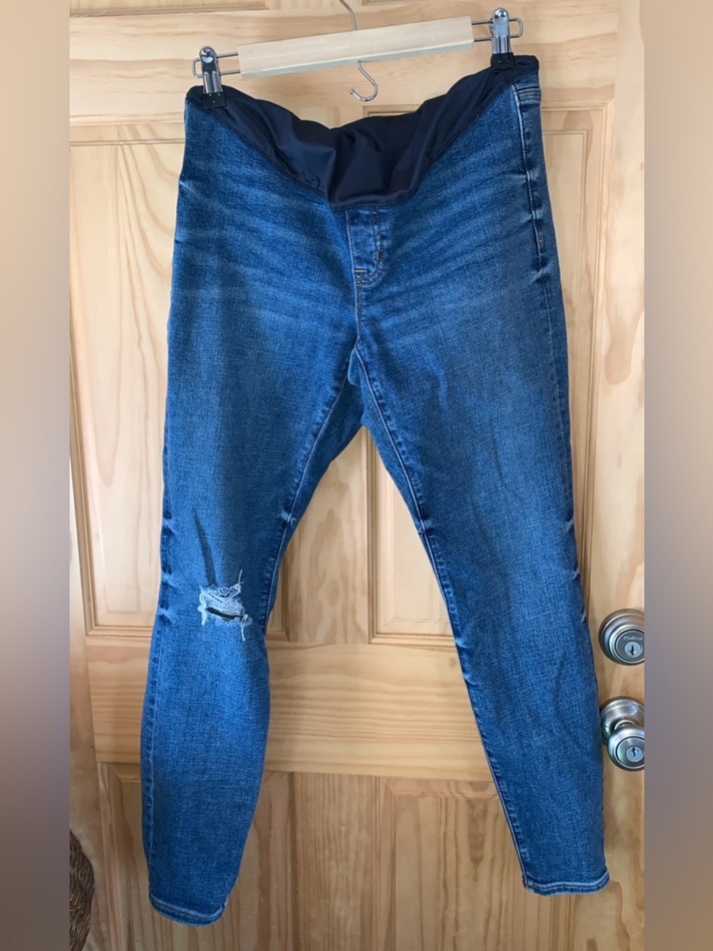 J.Crew Denim Maternity Signature Stretch Indigo Blue Size 29 Skinny Jeans